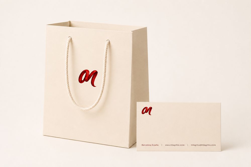 Bolsa y tarjeta MILAGRITOS
