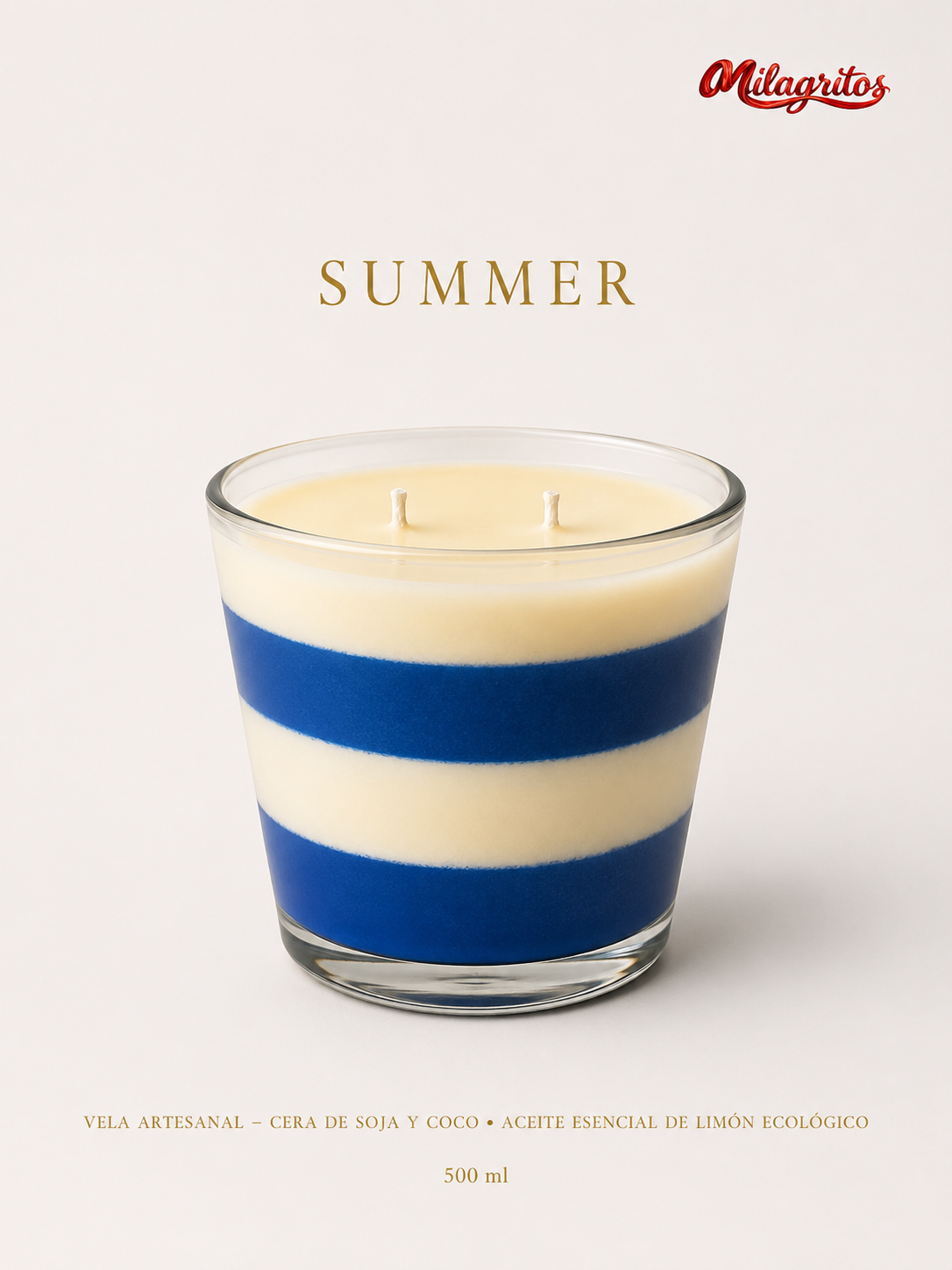 Vela SUMMER MILAGRITOS